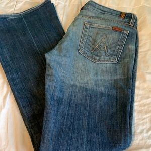 Seven for all mankind bootcut jeans